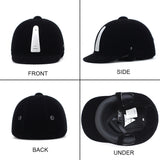 Y.J TAILS Premium Black Suede Equestrian Riding Helmets