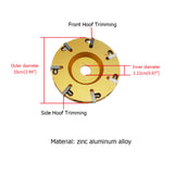 Y.J TAILS Electric Hoof Trimmer Blade Disc Horse Hoof Trimmer