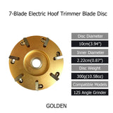 Y.J TAILS Electric Hoof Trimmer Blade Disc Horse Hoof Trimmer
