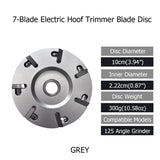 Y.J TAILS Electric Hoof Trimmer Blade Disc Horse Hoof Trimmer