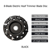 Y.J TAILS Electric Hoof Trimmer Blade Disc Horse Hoof Trimmer