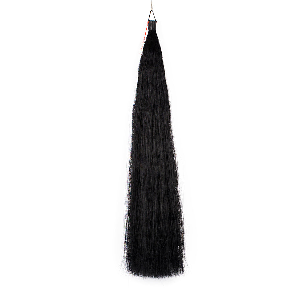 Y.J TAILS Horse Tail Extension Fake Tails False Wig Hair Black