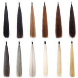 Y.J TAILS 34"-36" Horse Tail Extension Rubber Top Flase Tail 1.5LB 2LB