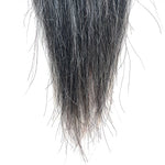 Y.J TAILS Dark Grey Natural Loop Top Tapered Bottom 28"-30" Horse Tail Extension aG1