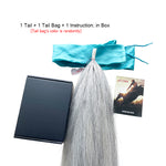 Y.J TAILS 1LB Equine Tail Extensions – Enhance Beauty & Confidence for Your Horse
