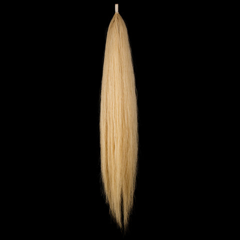 Y.J TAILS Palomino Natural Loop Top Tapered Bottom 28"-30" Horse Tail Extension aY1