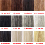 Y.J TAILS 34"-36" Horse Tail Extension Rubber Top Flase Tail 1.5LB 2LB