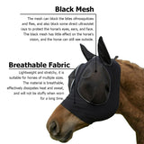 Y.J TAILS Horse Masks Horse Fly Masks