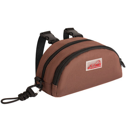 Y.J TAILS Horse Saddle Pommel Pocket Bags Durable Waterproof Fabric Saddle Sack for Western Saddle Horn Bags