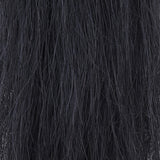 Y.J TAILS Jet Black Natural Loop Top Tapered Bottom Horse Tail Extension 28"-30" aB1