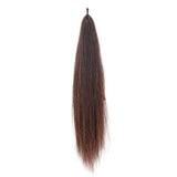 Y.J TAILS Dark Brown Natural Loop Top Tapered Bottom 28"-30" Horse Tail Extension aC3
