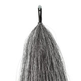 Y.J TAILS Dark Grey Natural Loop Top Tapered Bottom 28"-30" Horse Tail Extension aG1