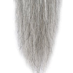 Y.J TAILS Light Grey Natural Loop Top Tapered Bottom 28"-30" Horse Tail Extension aG3